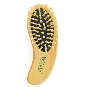 Oval Shape Hair Comb Brush Spa Massage Travel Size